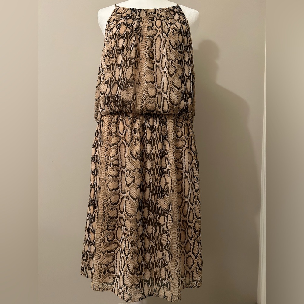 Leopard Print Dress
